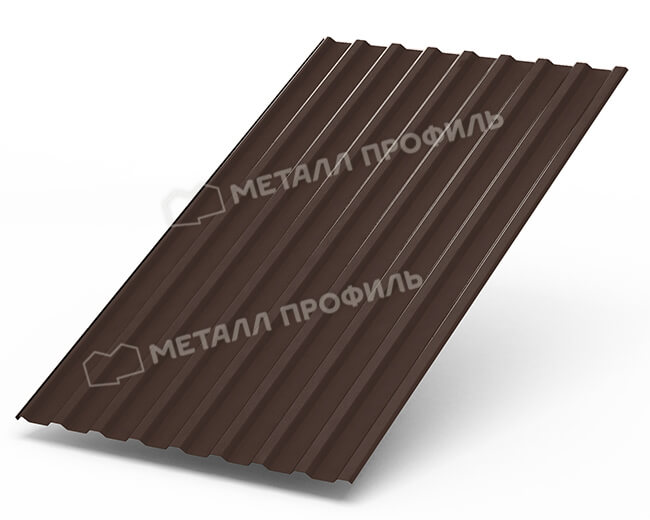 Профнастил МП20 х 1100 - A (PURETAN-20-8017-0.5) в Щербинке