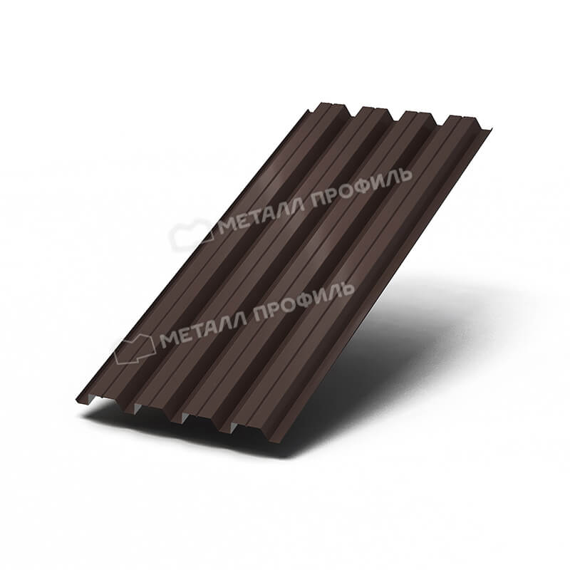 Фото: Профнастил Н60 х 845 - B (VALORI-20-DarkBrown-0.5) в Щербинке