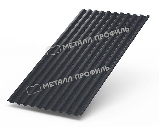 Фото: Профнастил С21 х 1000 - A (Steelmatt-20-7024-0.4±0.08мм) в Щербинке