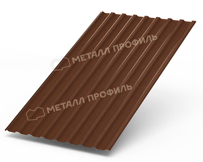 Профнастил МП20 х 1100 - B (PURETAN-20-RR750-0.5) в Щербинке