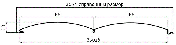 Фото: Сайдинг Woodstock-28х330 (ECOSTEEL_MA-12-Античный Дуб-0.45) в Щербинке