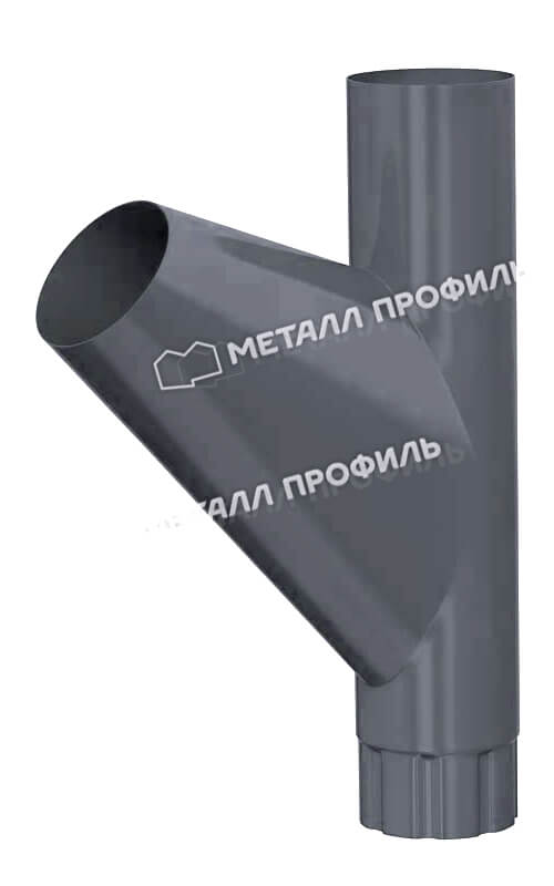 Тройник трубы Foramina Freeze D100 (FRZ_D-01-GreyGrey-0.5) в Щербинке