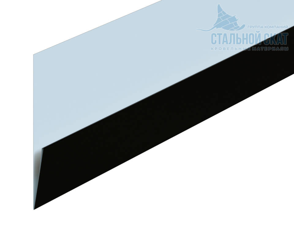 Планка начальная Lбрус-XL 20х50х3000 (VikingMP-01-9005-0.45)