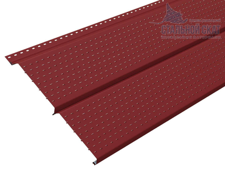 Софит перфор. Lбрус-XL-14х335 NormanMP (ПЭ-01-3011-0.5)