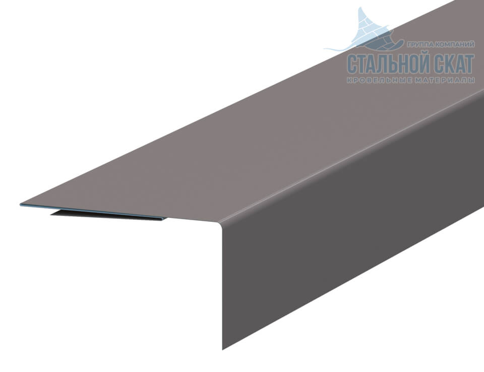 Планка аквилона малая 35х20х3000 (VALORI-20-OxiBеige-0.5)